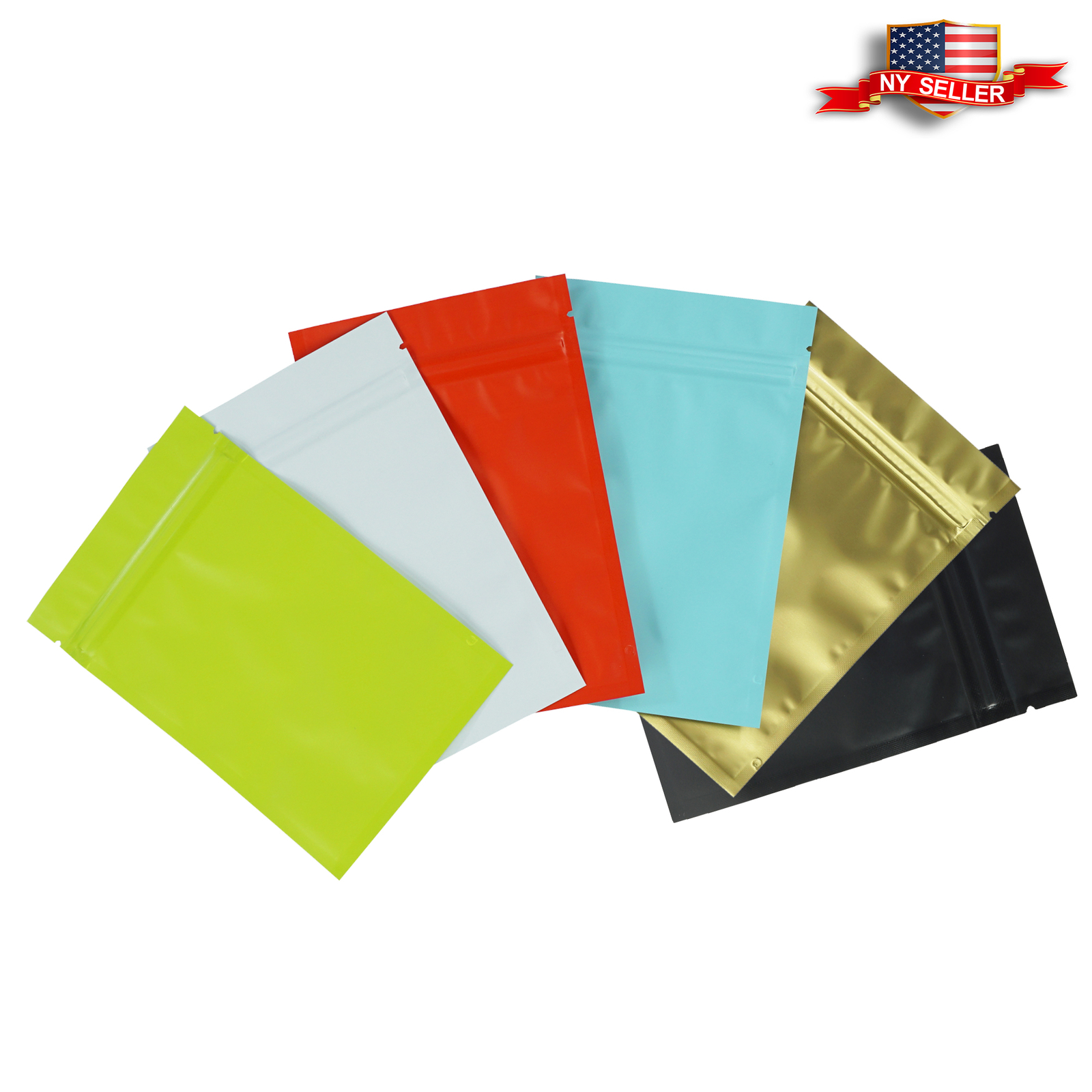 100 PCS Freeze Dried Candy Food Safe Heat Seal Plastic Storage Bags Tear Notch gallery