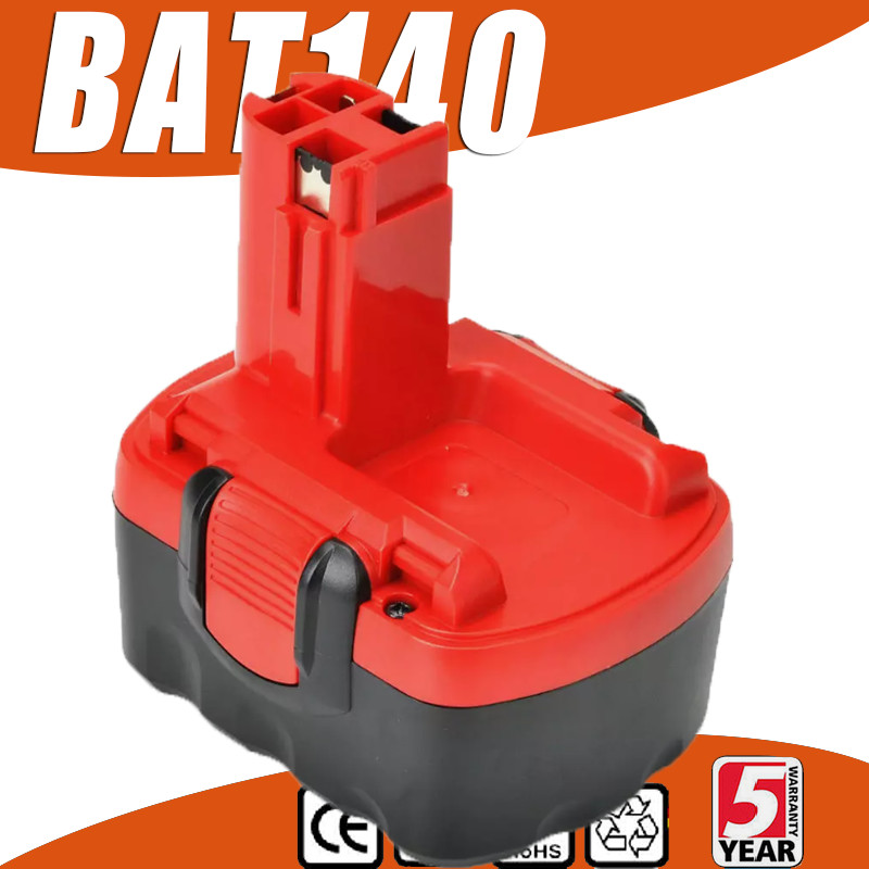 for BOSCH 14.4V Battery BAT140 Cordless BAT038 BAT040 BAT038 BAT159 4600mAh gallery