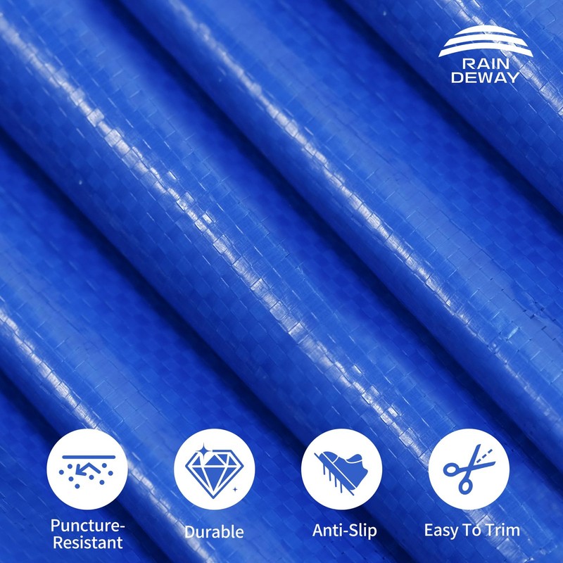 RAINDEWAY 12FT Pool Liners,Swimming Pool Ground Cloth,Multipurpose Round Tarp... gallery