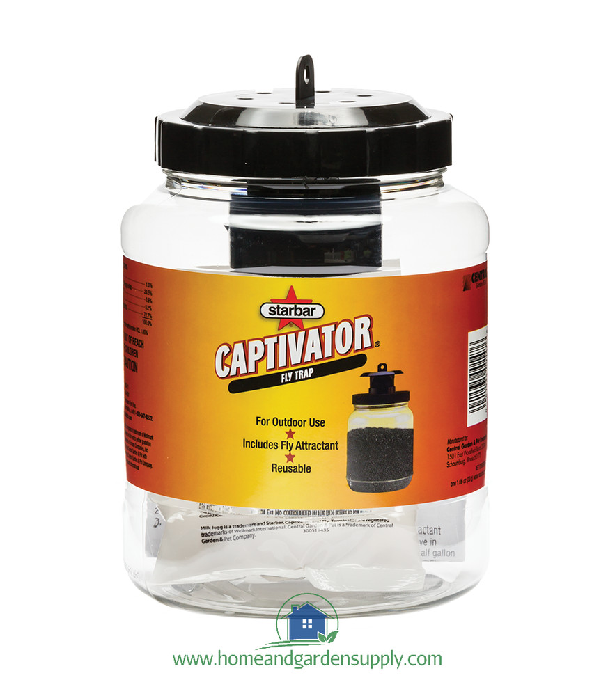 Starbar Captivator Fly Trap Fly Pheromone Attractant 64oz Bottle by Zoecon