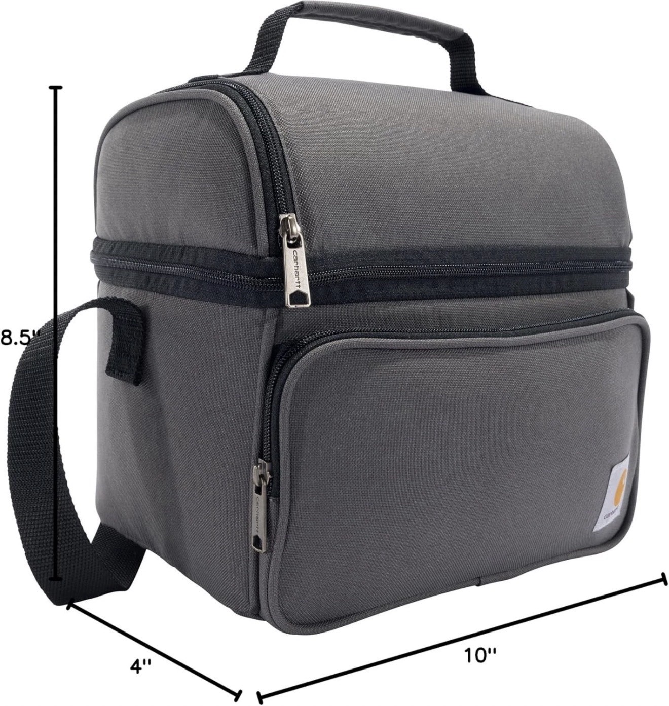 Carhartt Insulated Two Compartment Lunch Cooler Bag 12 Can NEW gallery