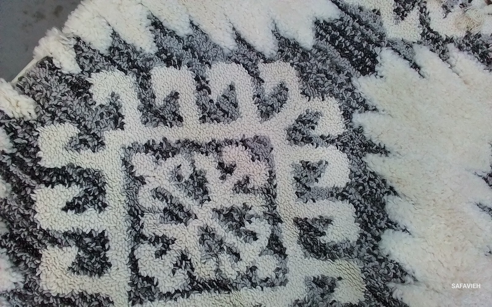 IVORY / GREY 8'-0" x 10'-0" Stained Rug, Reduced Price 1172772289 MTS652F-8 gallery