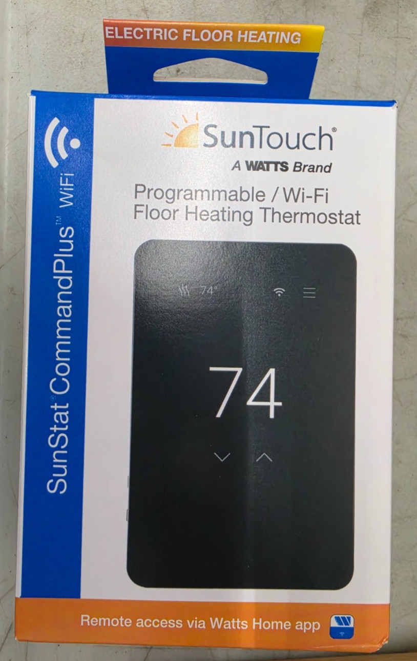 SunTouch SunStat CommandPlus Programmable WiFi Floor Heating Thermostat 1139-09 gallery