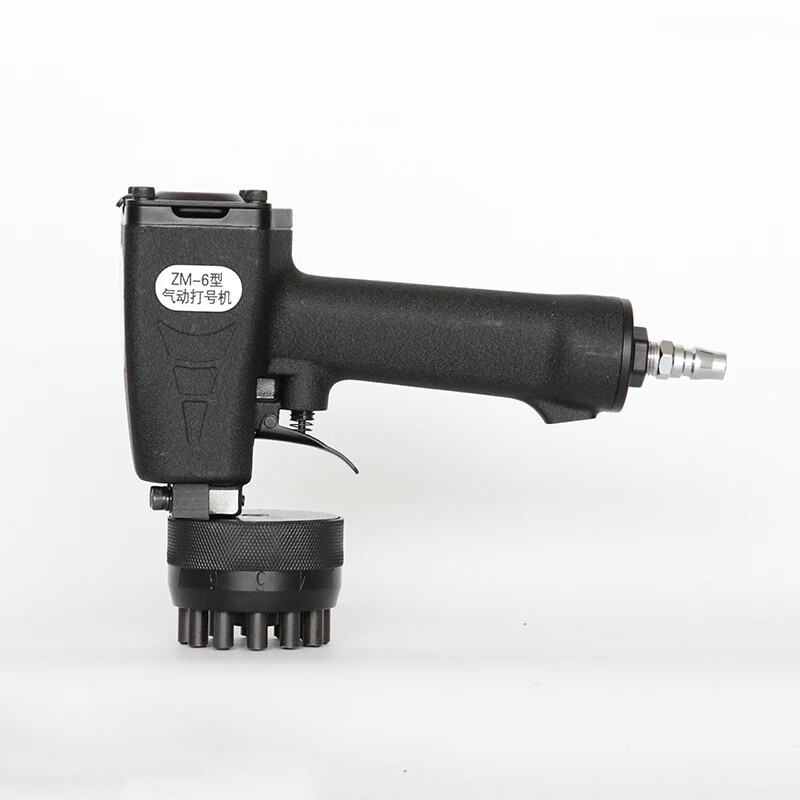 Portable Pneumatic Impact Marking Machine Metal Plate Coder Marker 0-9numbers