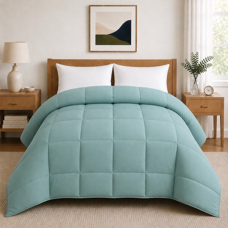 Down Alternative Comforter All Season Soft Fluffy Bed Comforter Queen King gallery