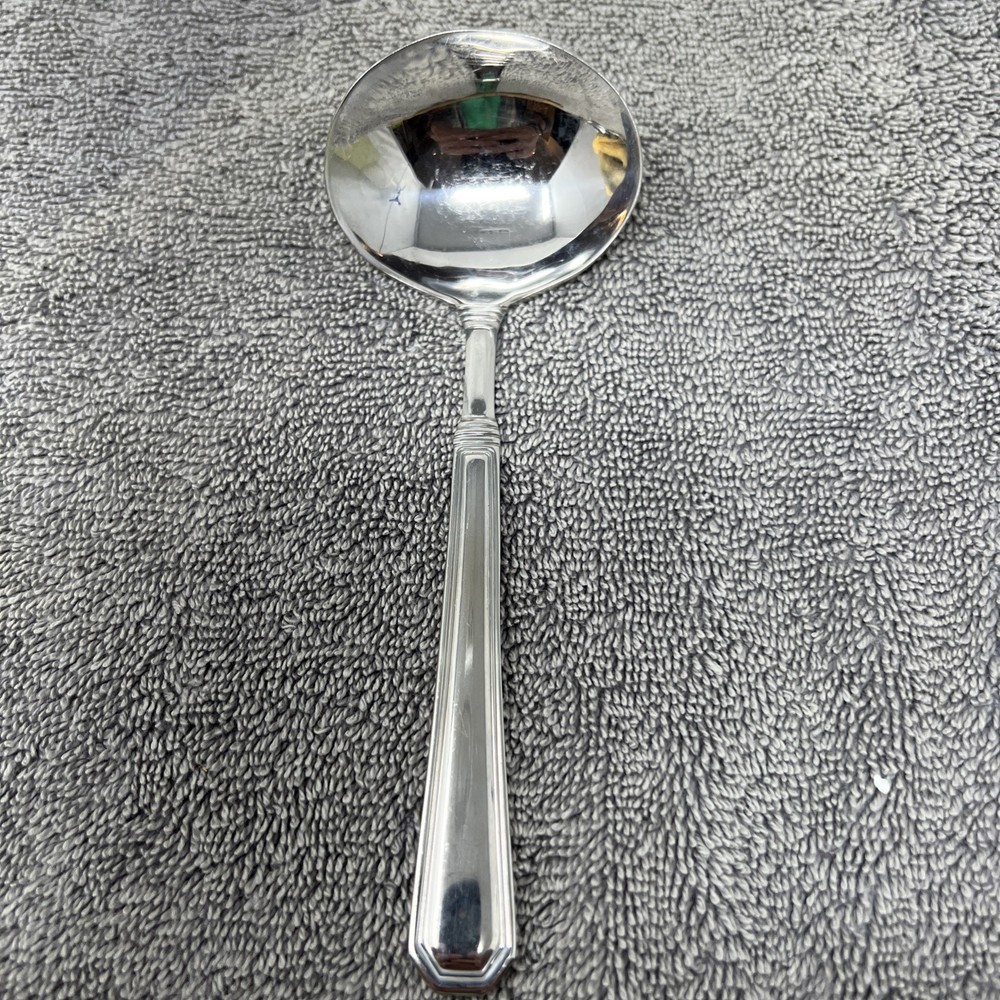 Pfaltzgraff PROVIDENCE Flatware Soup Ladle Spoon 18/8 Stainless Indonesia
