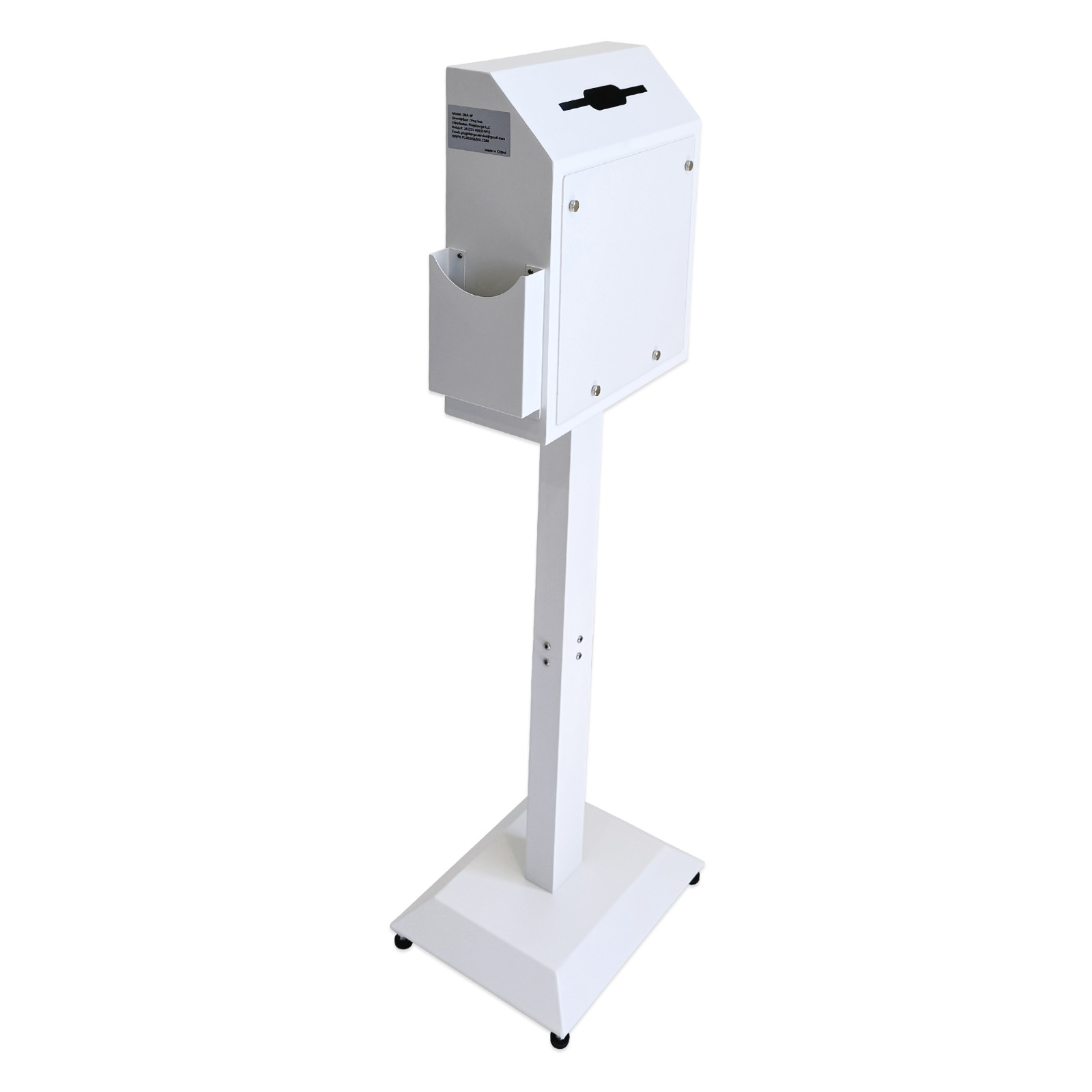 OPEN BOX Suggestion Box with Stand,Floor Standing Offering Box,Donation Safe Box gallery