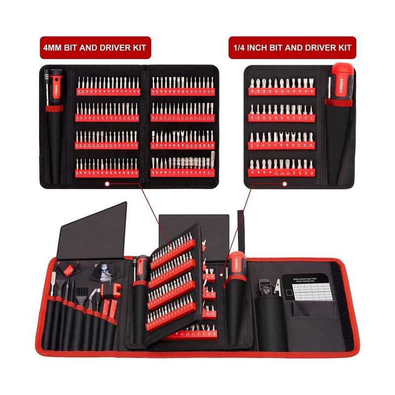 STREBITO Precision Screwdriver Set 191-Piece Multi-Bit Screwdri... USA FAST SHIP gallery