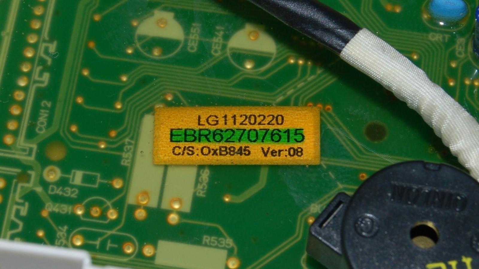 LG Dryer Control Board - Part # EBR62707615 | EBR68035102 gallery