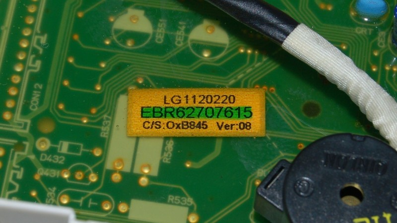 LG Dryer Control Board - Part # EBR62707615 | EBR68035102 gallery