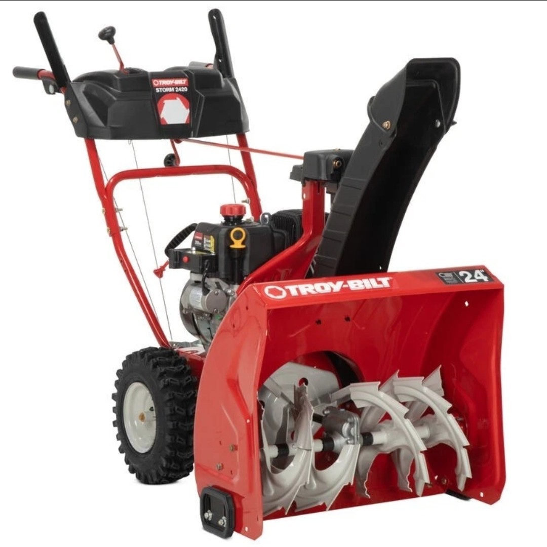 Troy-Bilt Storm 2420 | 208 cc | Two-Stage Gas Snow Blower Electric | 24-Inch gallery