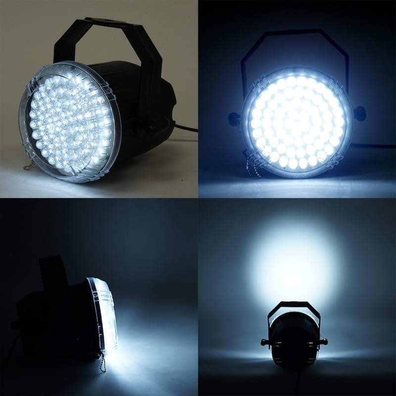 35 Watt White LED Stage Backdrop Strobe Spotlight with Brackets Decorations SALE gallery