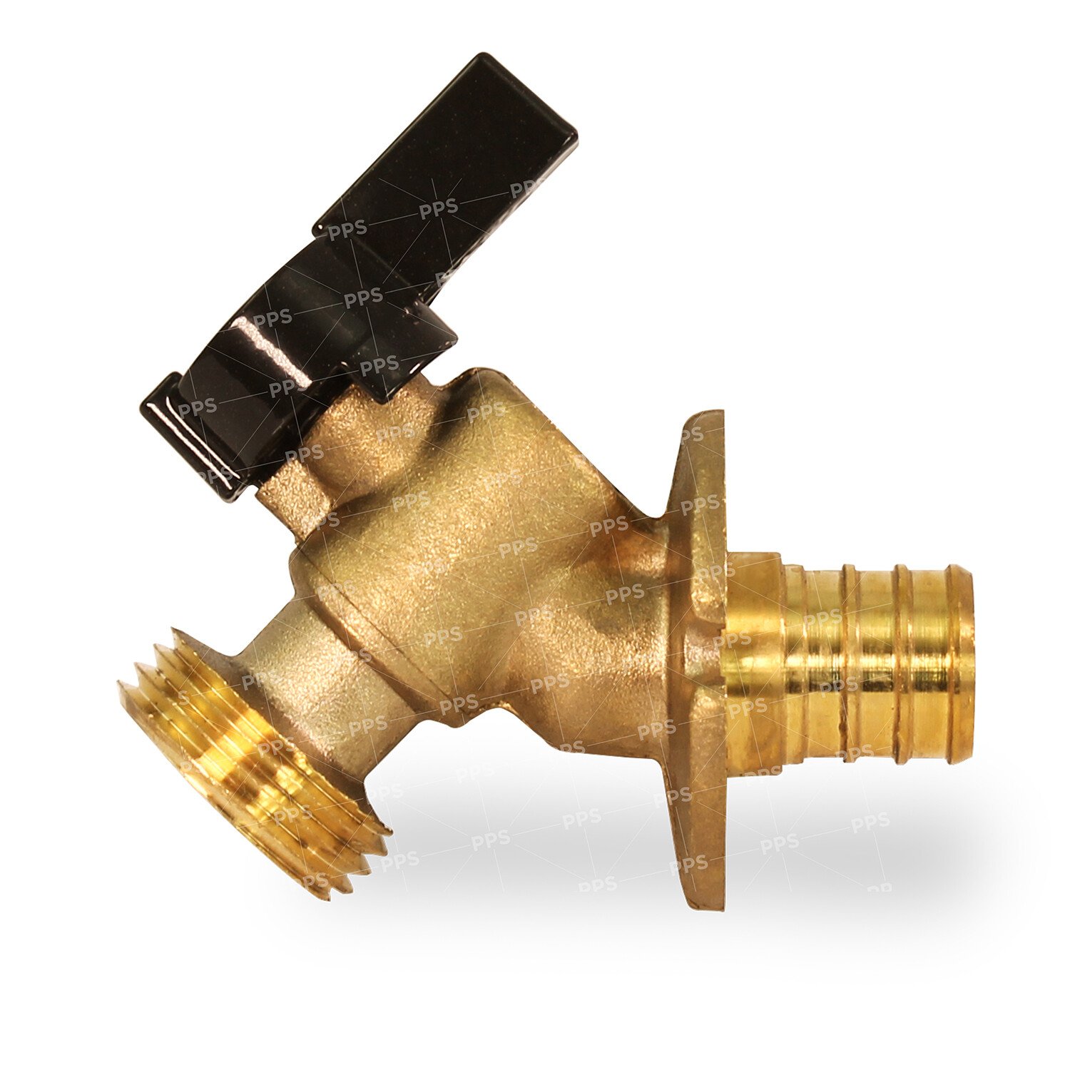 Midline Valve Hose Bib Quarter Turn Sillcock Pipe Pex X 1/2 in - 3/4 in MHT Hose gallery