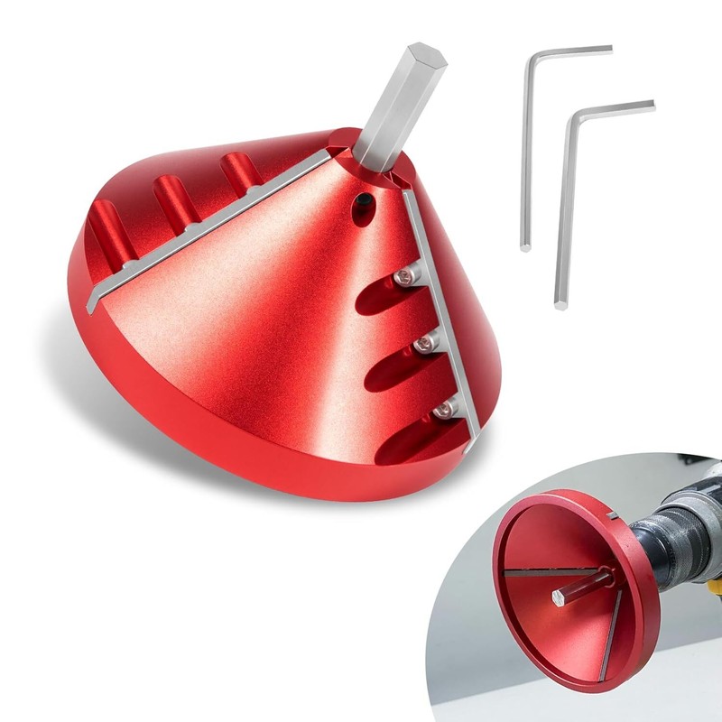 2 in 1 PVC Deburring Tool, Inner/Outer Chamfer Tool Fit for PVC/CPVC/ABS/PP Pipe gallery