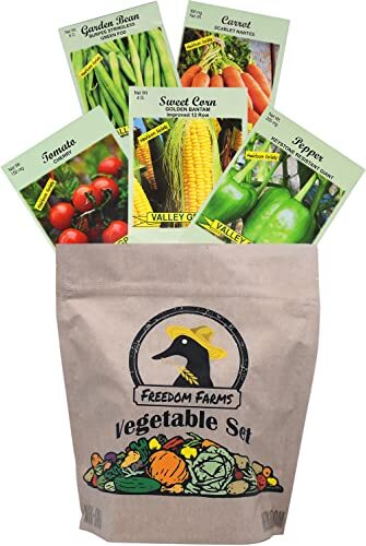 50 Packs Assorted Heirloom Vegetable Seeds 20+ Varieties All Seeds are Heirlo... gallery
