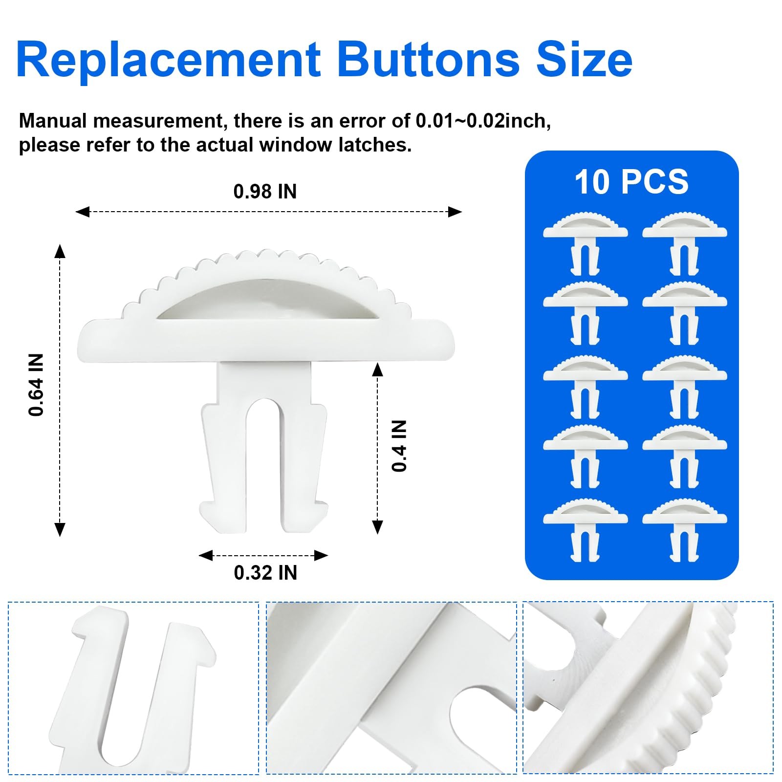 Window Latches Replacement Compatible with Eze Breeze Windows, gallery