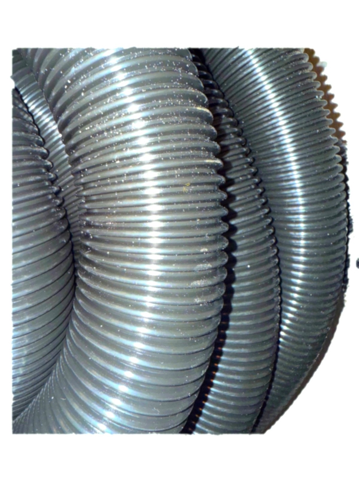 3" DIAMETER HIGH DURABILITY PVC VACUUM HOSE SOLD BY THE FOOT. 5 FEET MINIMUM. gallery