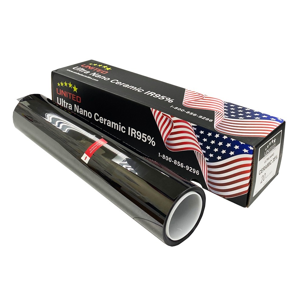 UNITED Ceramic Window Tint Roll for Home, Office, Car, Truck, Auto - 2Ply Film gallery