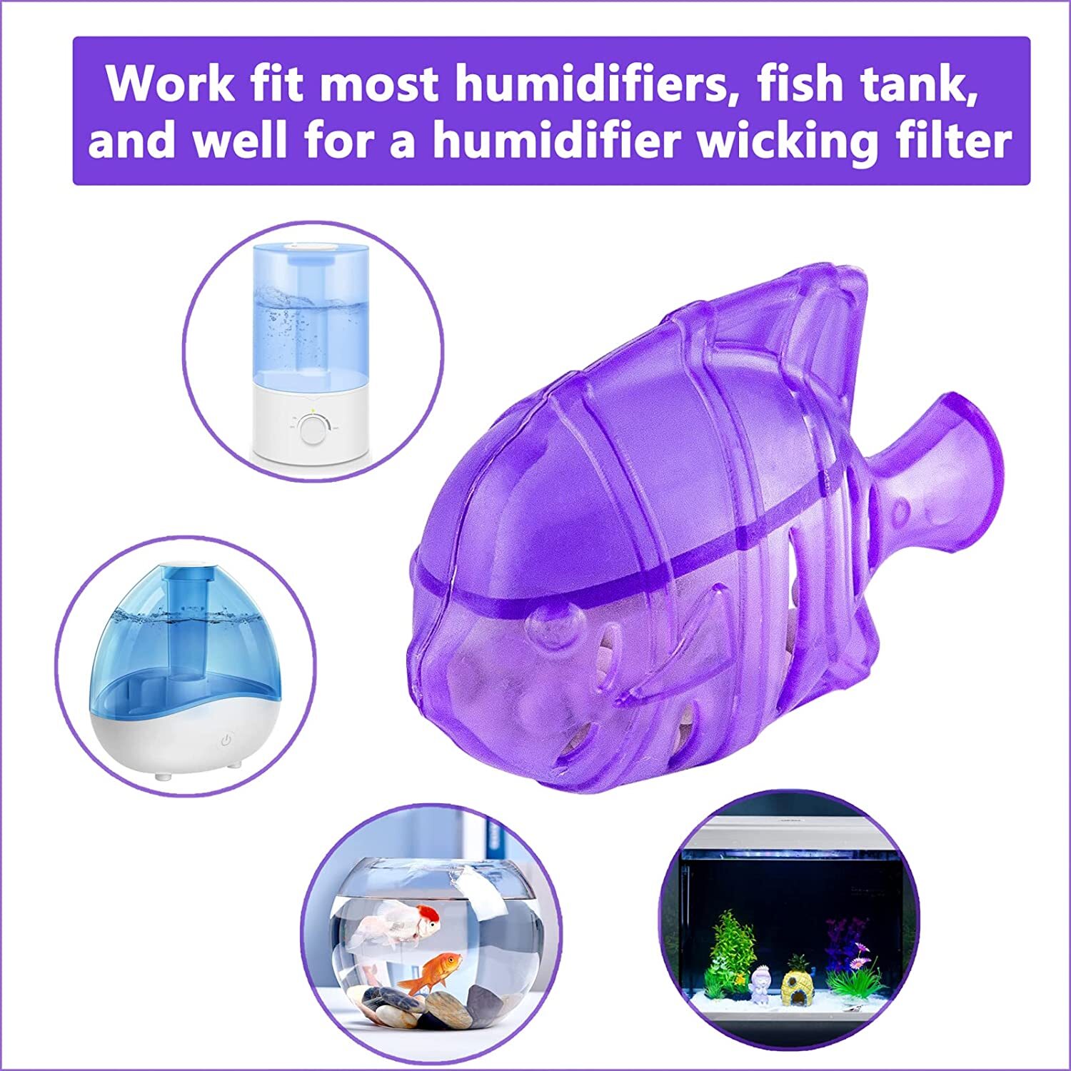 Humidifier Tank Cleaner and Fish Tanks Cleaner Compare to Protec Kaz PC1F 6 Pack gallery