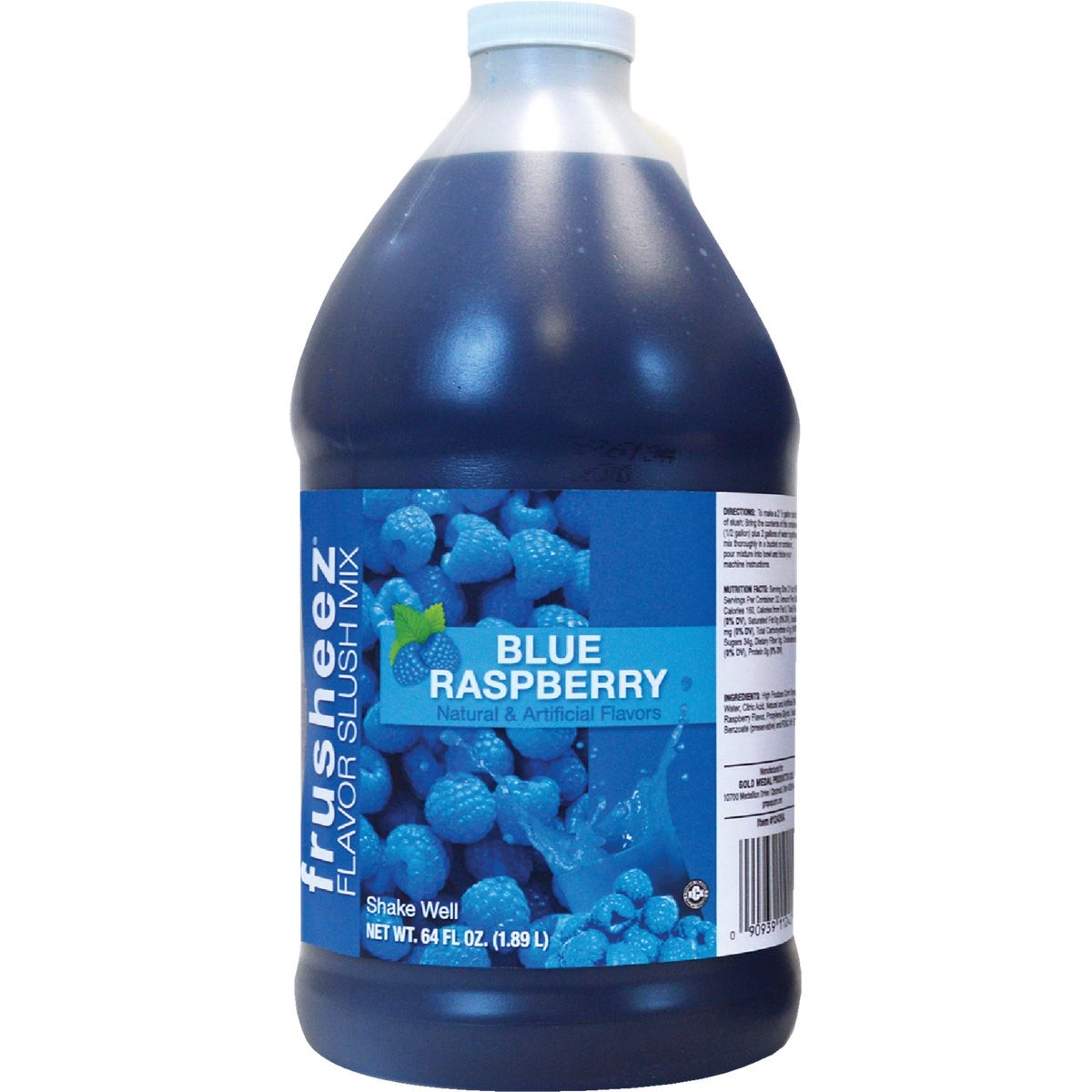 Gold Medal Frusheez Blue Raspberry 1/2 Gal. Flavor Slush Mix 1242 Gold Medal gallery