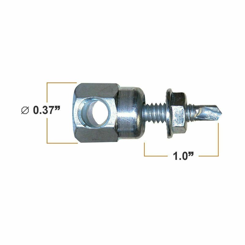 Sammys SWDR 1 3/8 Inch Horizontal Thread Rod 1/4-20 x 1 Inch Screw Steel 50 Pcs gallery