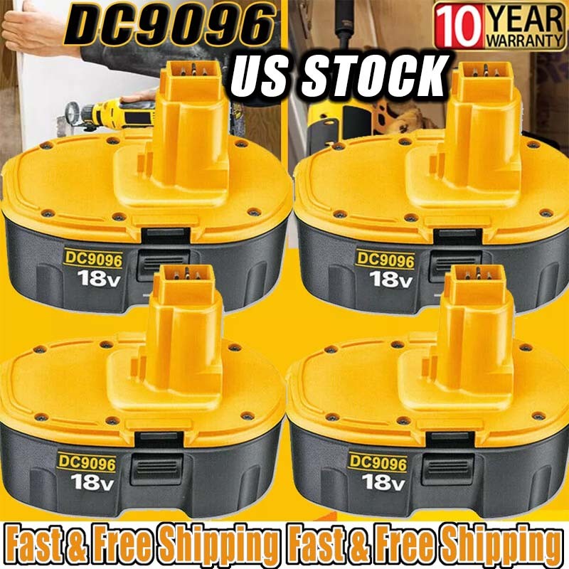 4PACK 18 Volt For DeWalt 18V 7.0Ah Battery DC9096 DC9099 DC9096-2 DC9098 DW9095 gallery