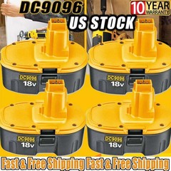 4PACK 18 Volt For DeWalt 18V 7.0Ah Battery DC9096 DC9099 DC9096-2 DC9098 DW9095