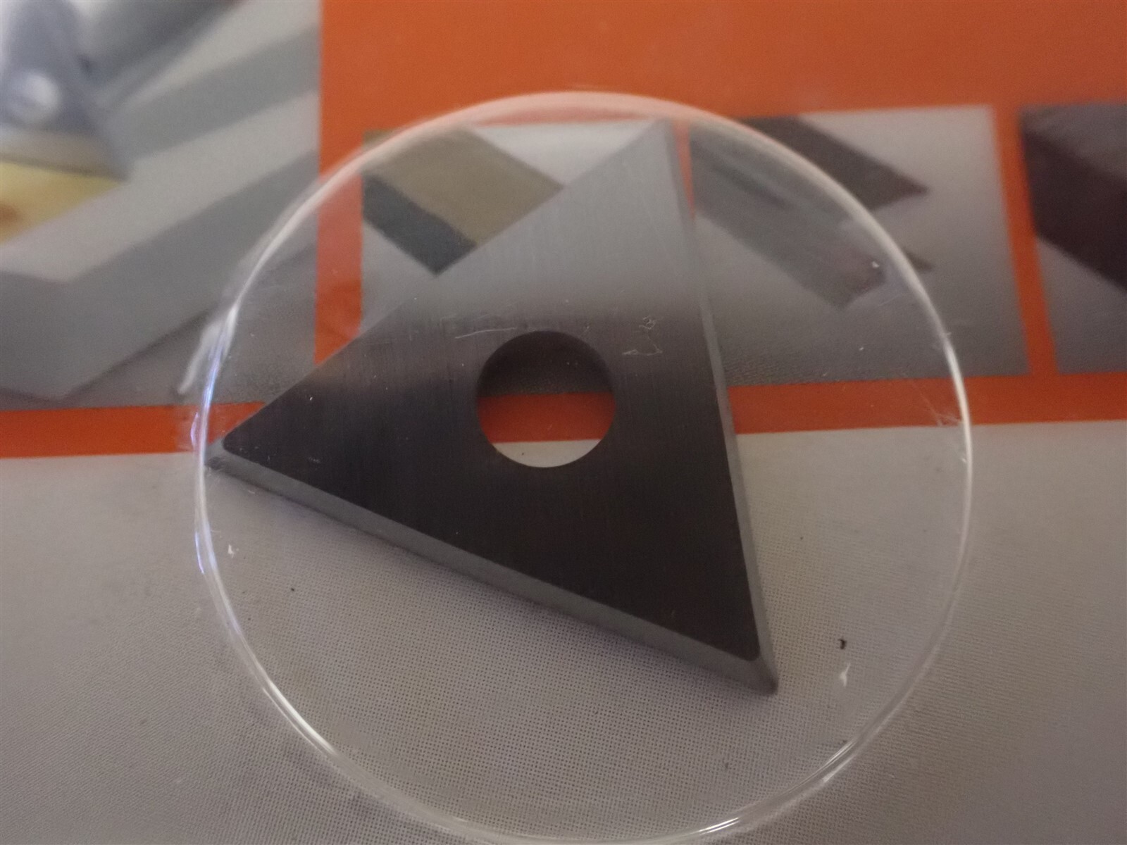 NEW Bahco 449 1" Triangle Replacement Scraper Blade (BN295) gallery