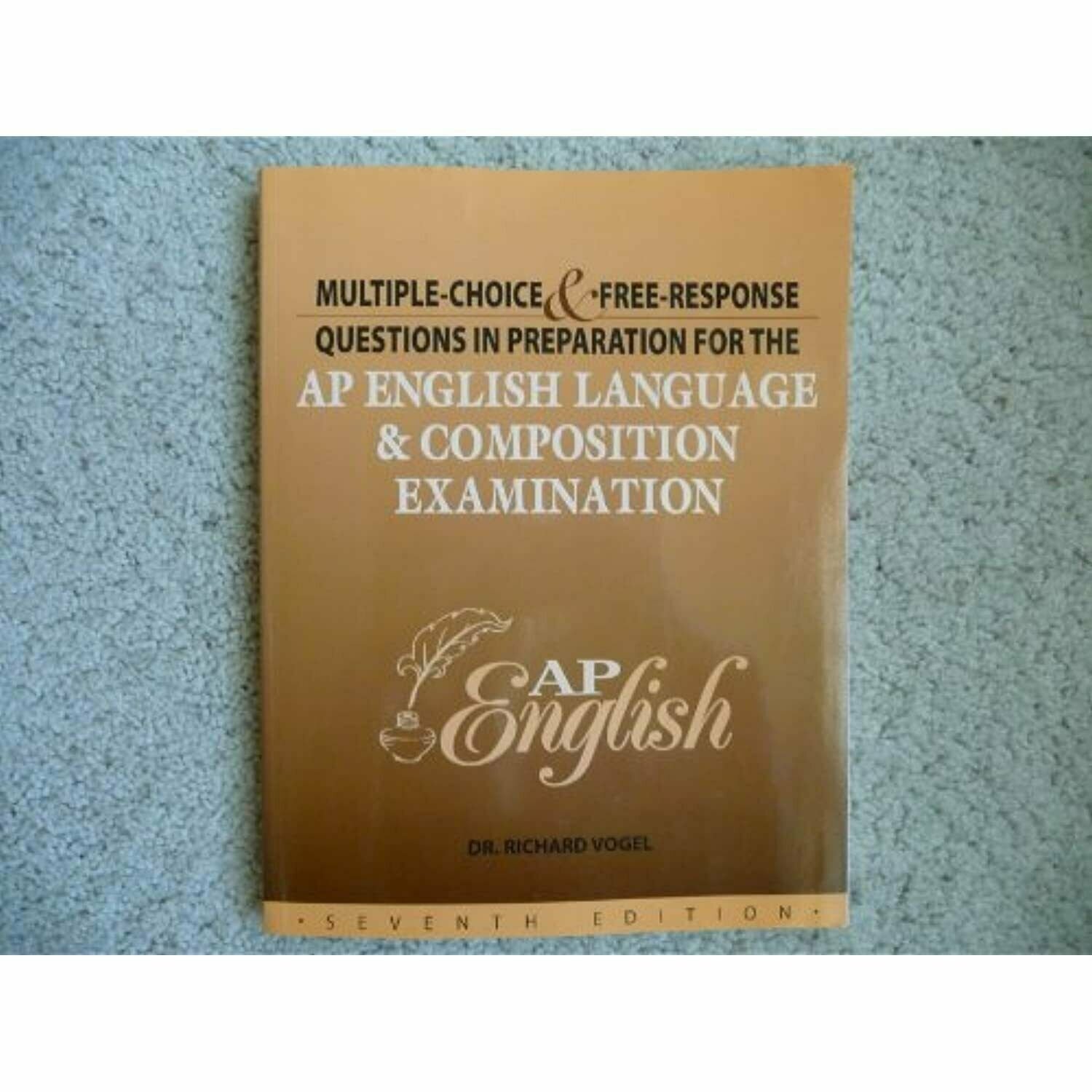 MULTIPLE CHOICE+...F/AP ENGLIS [Paperback] Dr. Richard Vogel gallery