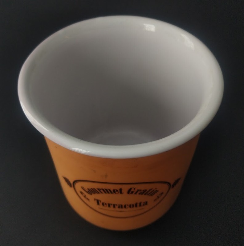 Kitchen Storage Ceramic Pot Cottage Cheese Terracotta Gourmet Gratin Italy gallery