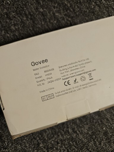 Govee Water Leak Detectors 5 Pack, 100 db adjustable audio Alarm Sensor New gallery
