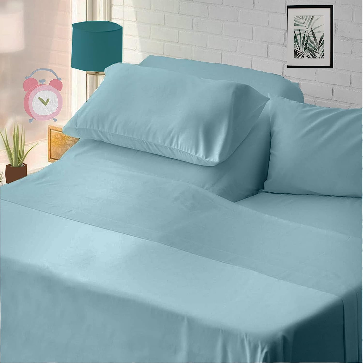 Flex Top King Sheets for Sleep Number Bed,100% Egyptian Cotton- 400 TC Split Top gallery