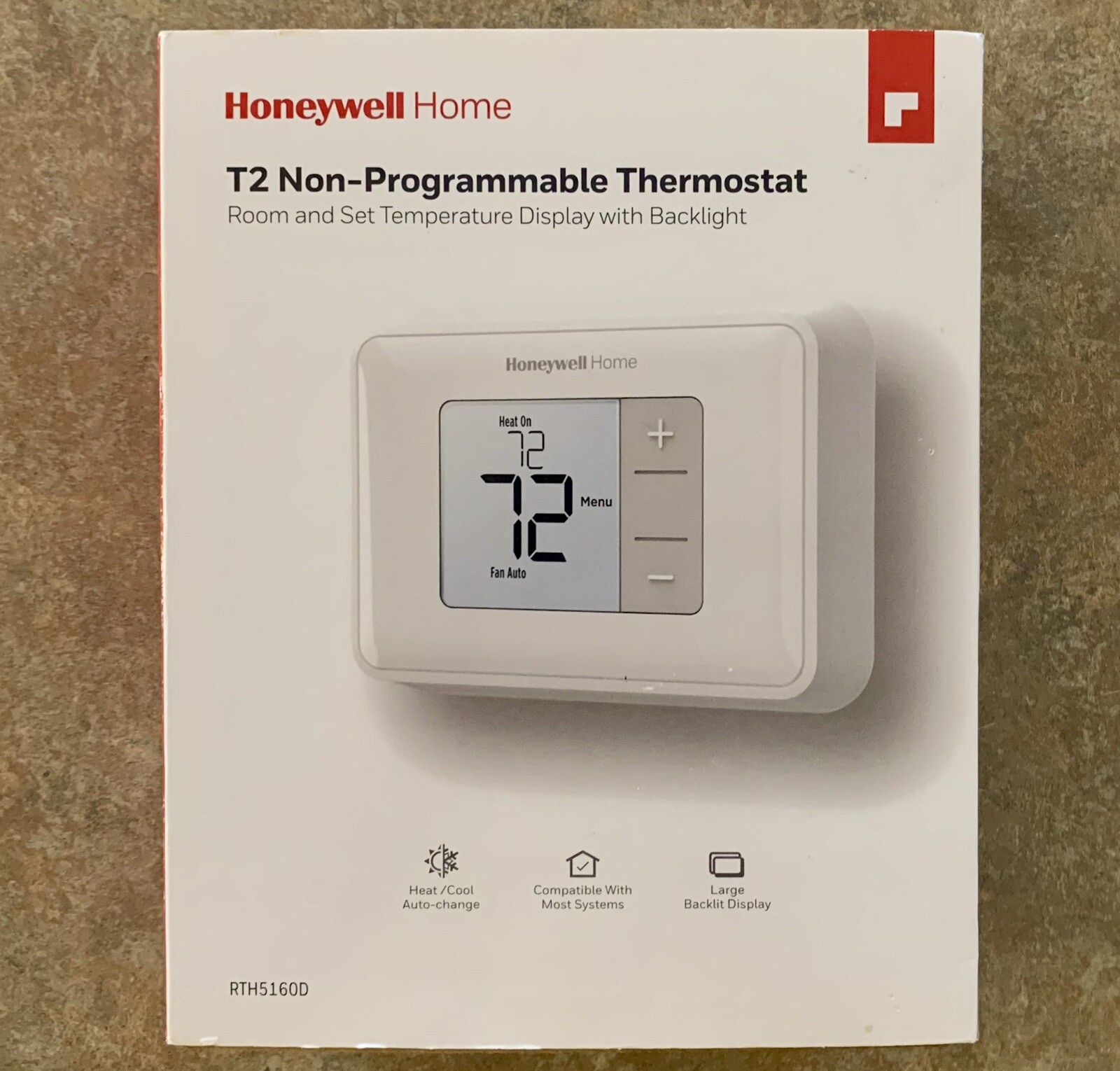 Honeywell Home T2 Non-Programmable RTH5160D Thermostat gallery