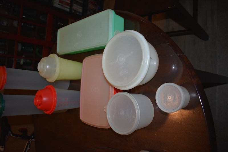Vintage Tupperware Replacement items Complete Your Set Salad Bowl Shake Produce gallery