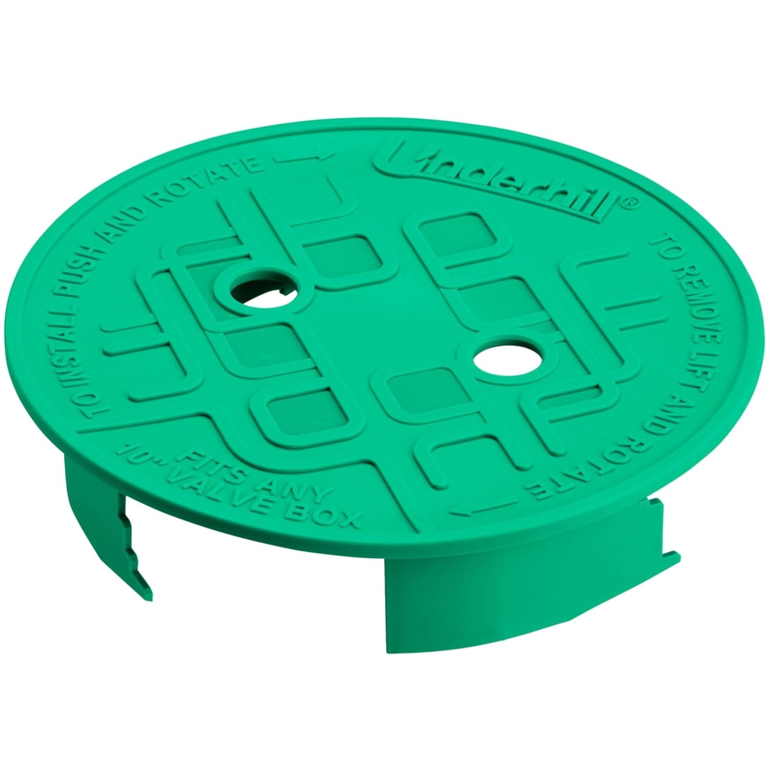 High Quality 10" Sprinkler Valve Box Lid - VersaLid Green gallery
