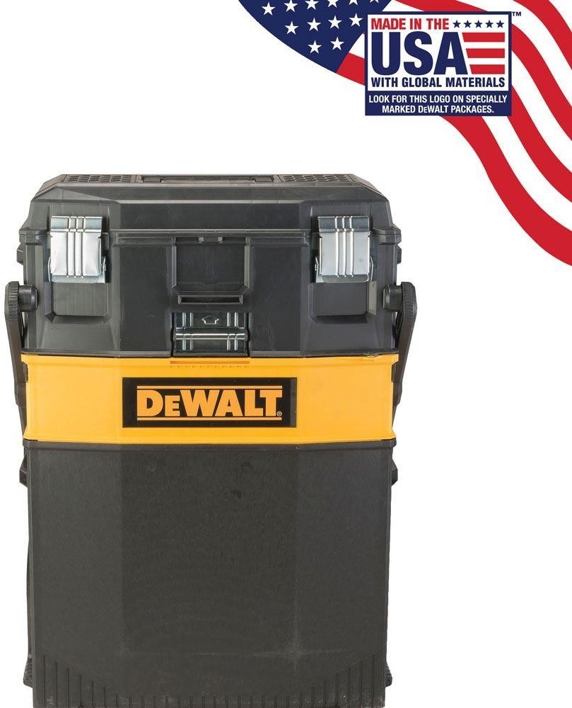 Portable Storage Tool Box Mobile Rolling Organizer Bin Tray DEWALT DWST20880 gallery