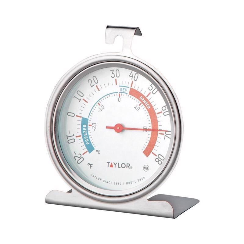Taylor Instant Read Analog Freezer/Refrigerator Thermometer gallery