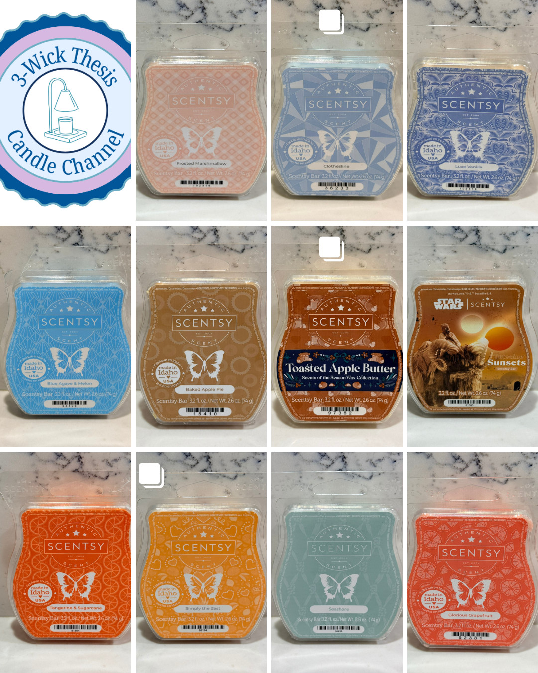 NEW Scentsy Wax Melt Clamshell - 2025 Stock - Select Your Scent gallery