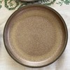 Denby ROMANY BROWN Small Bread Plates (6) Speckled Tan Glaze Superior Condition gallery