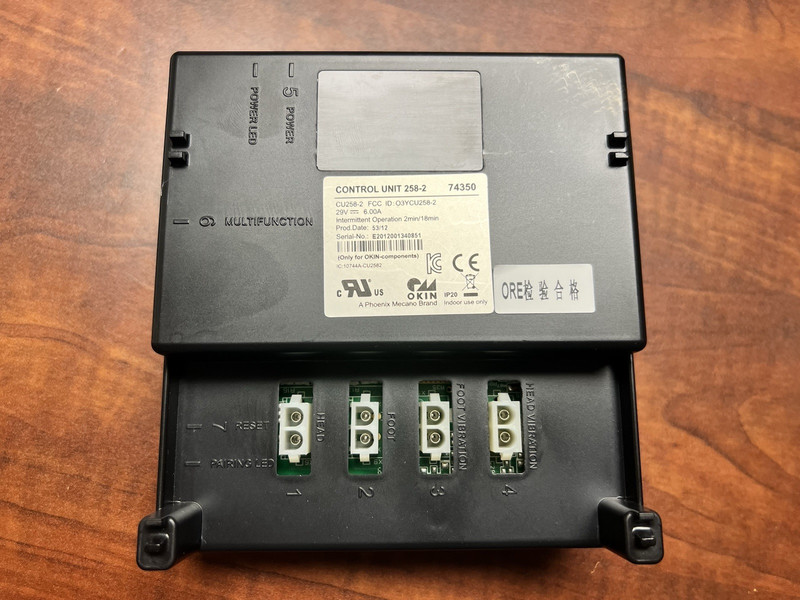 Control Box For OKIN Control Unit 258-2, O3YCU258-2, Adjustable Base bed CU258-2 gallery