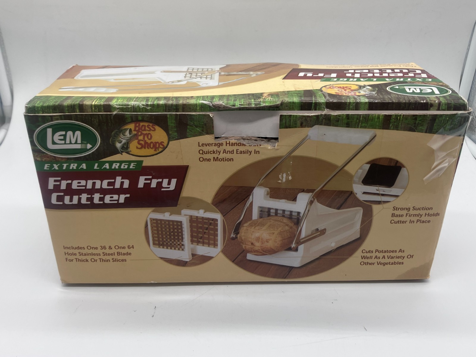 LEM Extra Large French Fry Vegetable Cutter Tool 2 Blade Sizes gallery