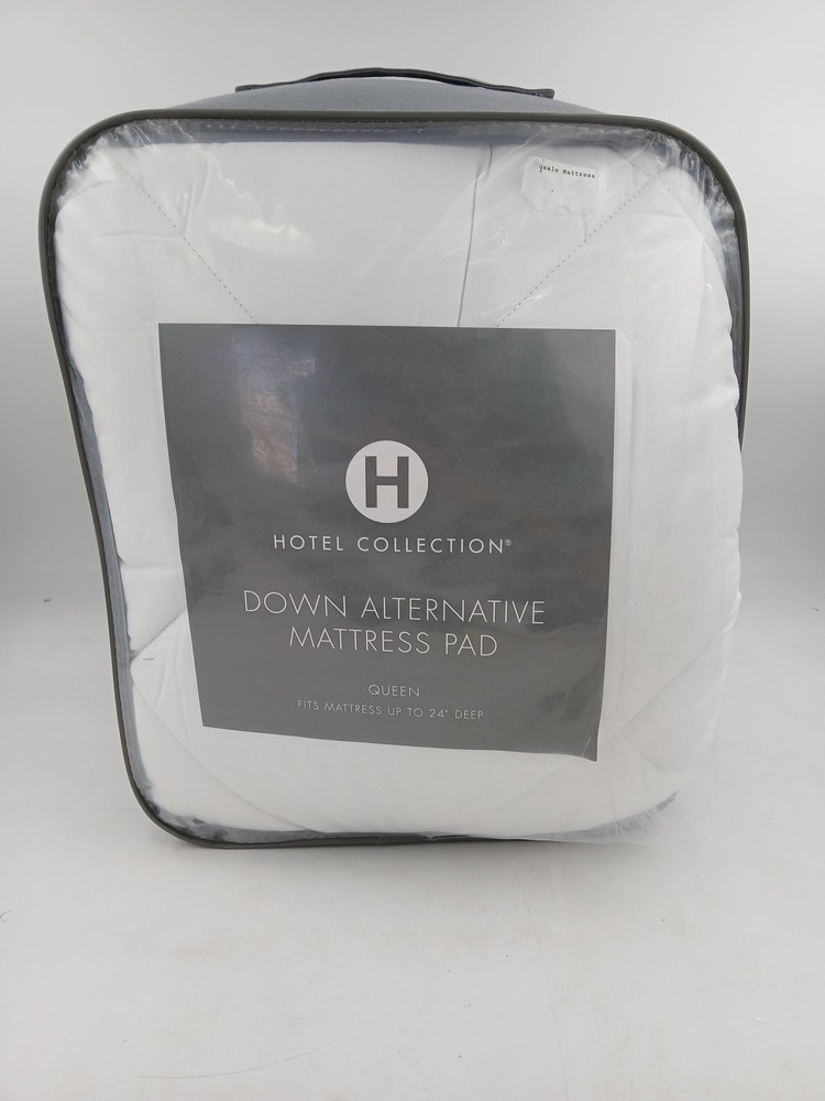 Hotel Collection Down Alternative Mattress Pad Queen 24 Deep Bedding Adults