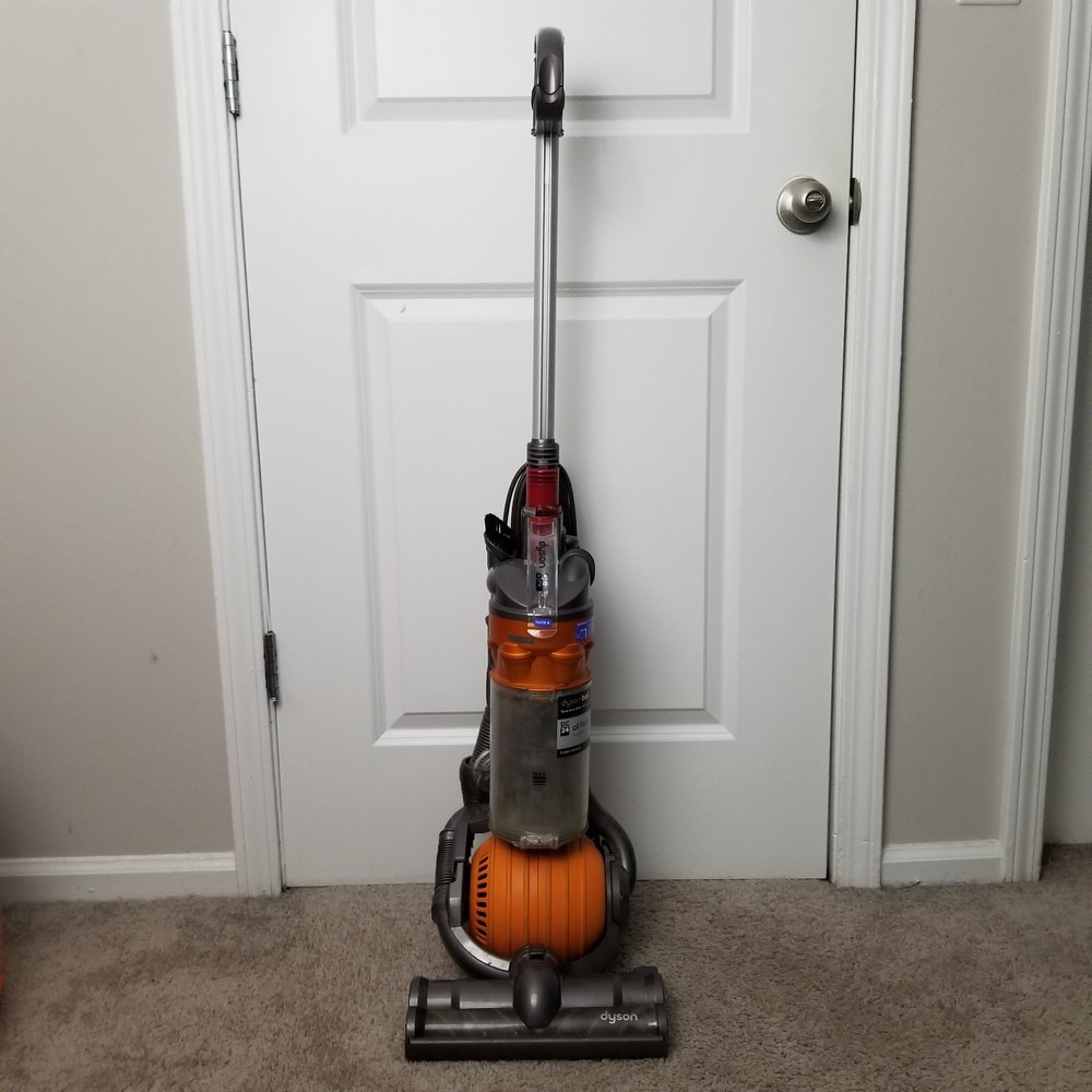 Dyson DC24 Multi Floor Small Roller Ball Vacuum Cleaner Orange Tested - READ