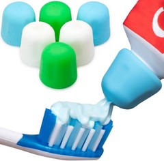 3pc Random Self Closing Toothpaste Caps – No Waste Cap Dispensers