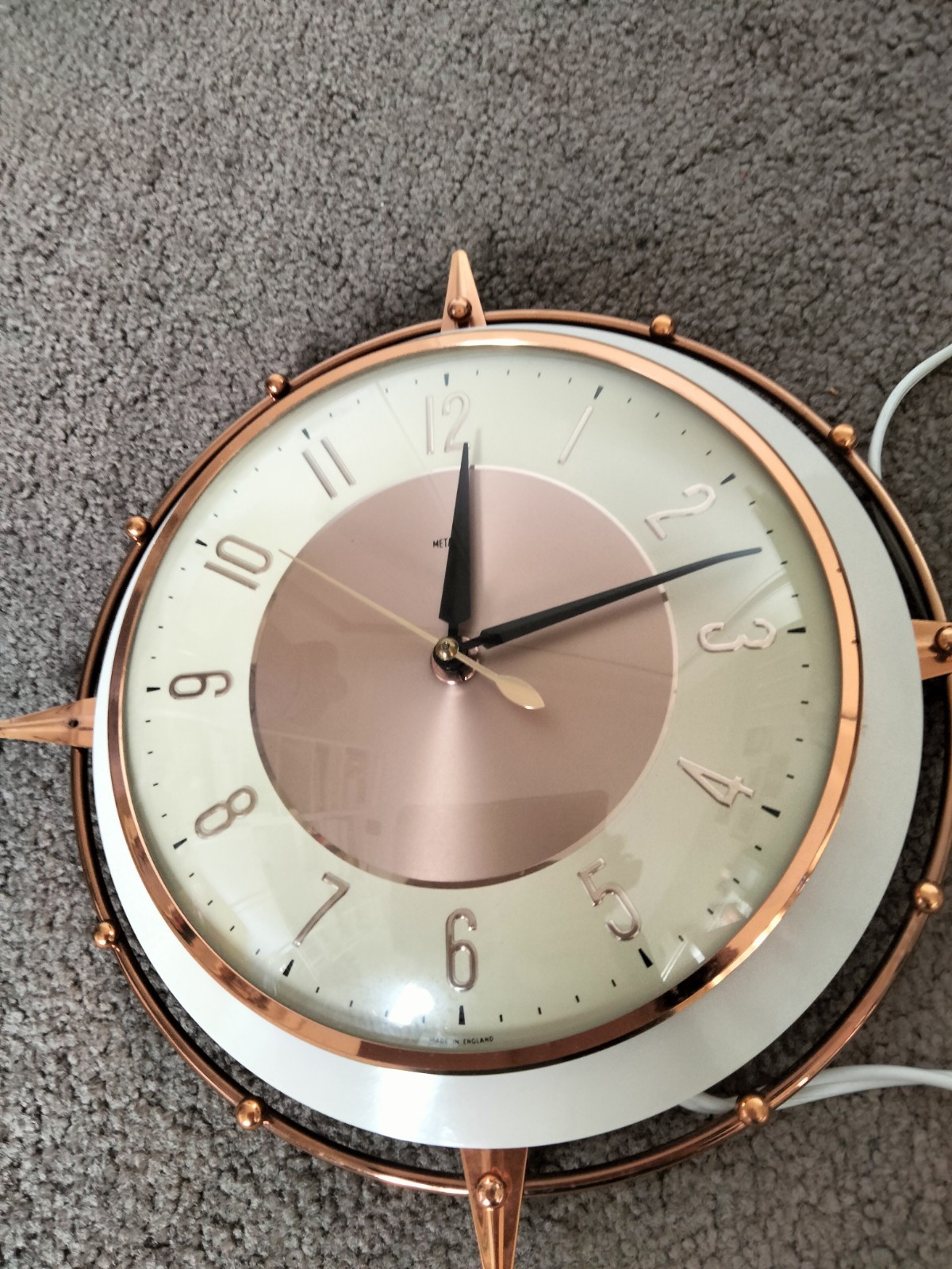 Retro Wall Clock 1960s-1970s gallery