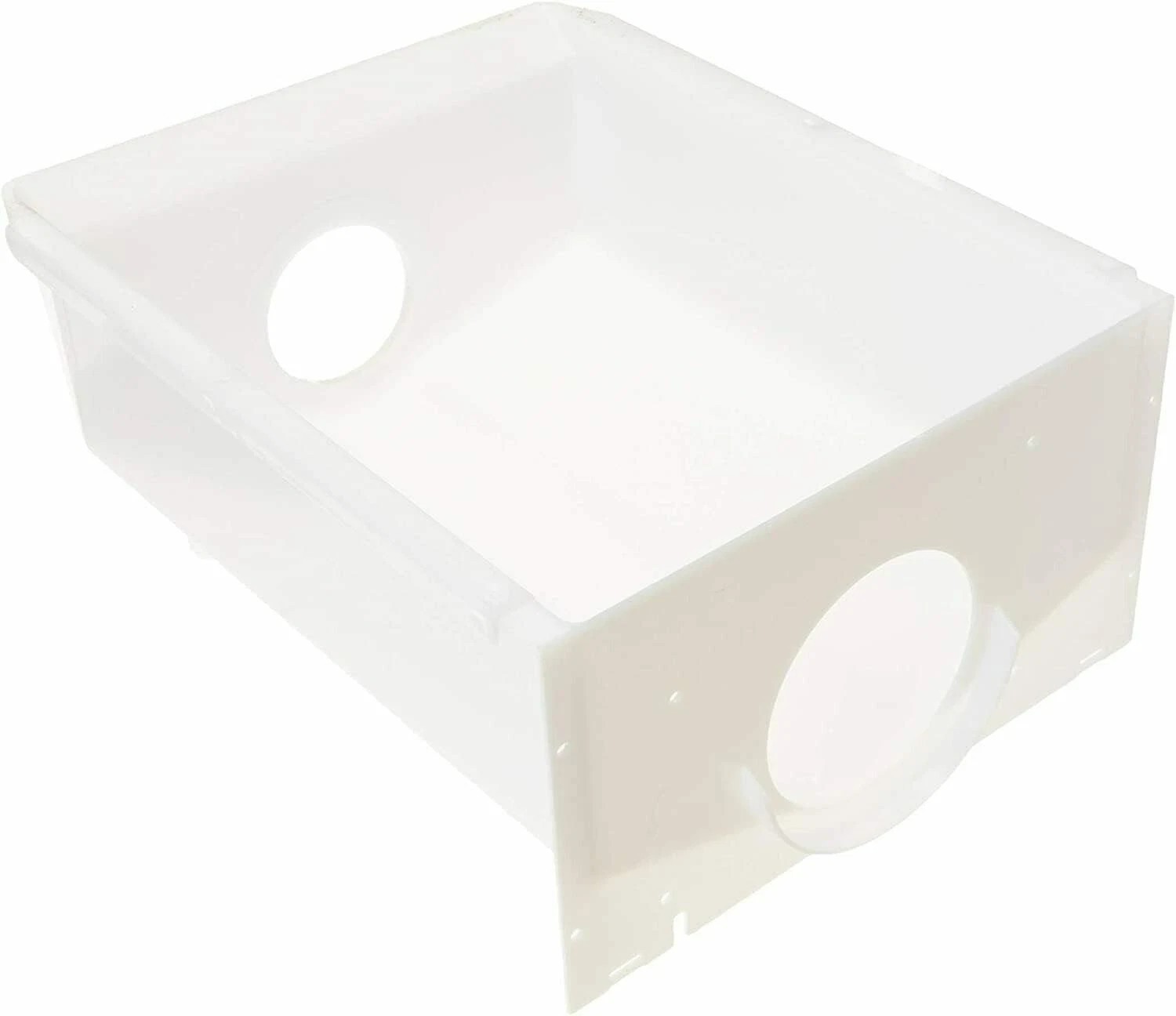 WPW10670845 Refrigerator Ice Bucket Container Whirlpool Refrigerator White New gallery