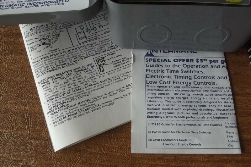 Intermatic Time Switch T101 - 120v SPST NIB ...Free Shipping gallery