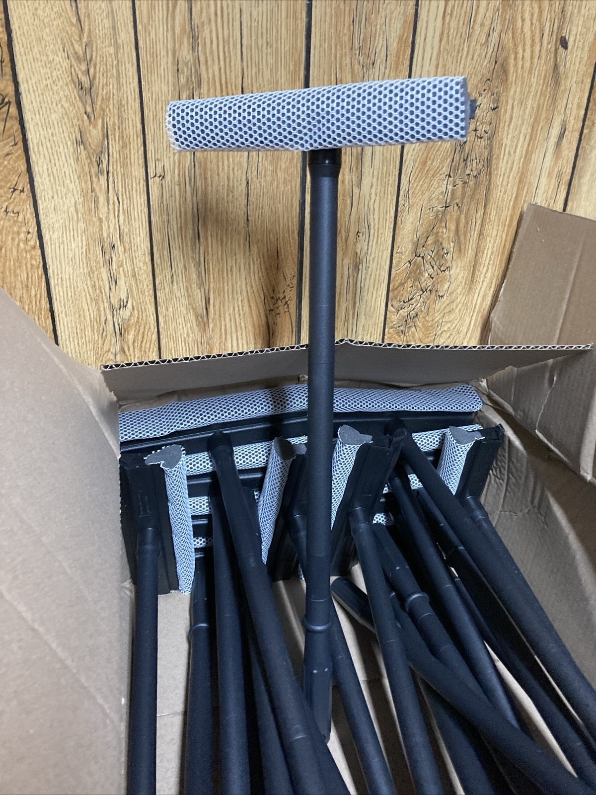24 Pack MALLORY WS2024A Window Squeegee,Straight,8" W 21” Long New gallery