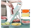 Safe Multifunctional Mandoline Slicer 5 in 1 Vegetable Chopper, Pro Food Chopper gallery