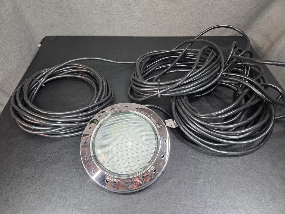 Jandy Large White LED Pool Light 12V 42W 2.7K 150′ Cord | WWPLV3LS150 Open Box